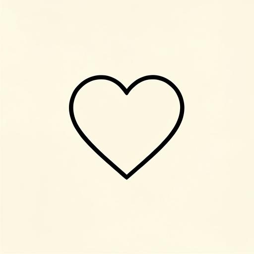 A simple heart
